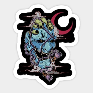 Oni hand Sticker